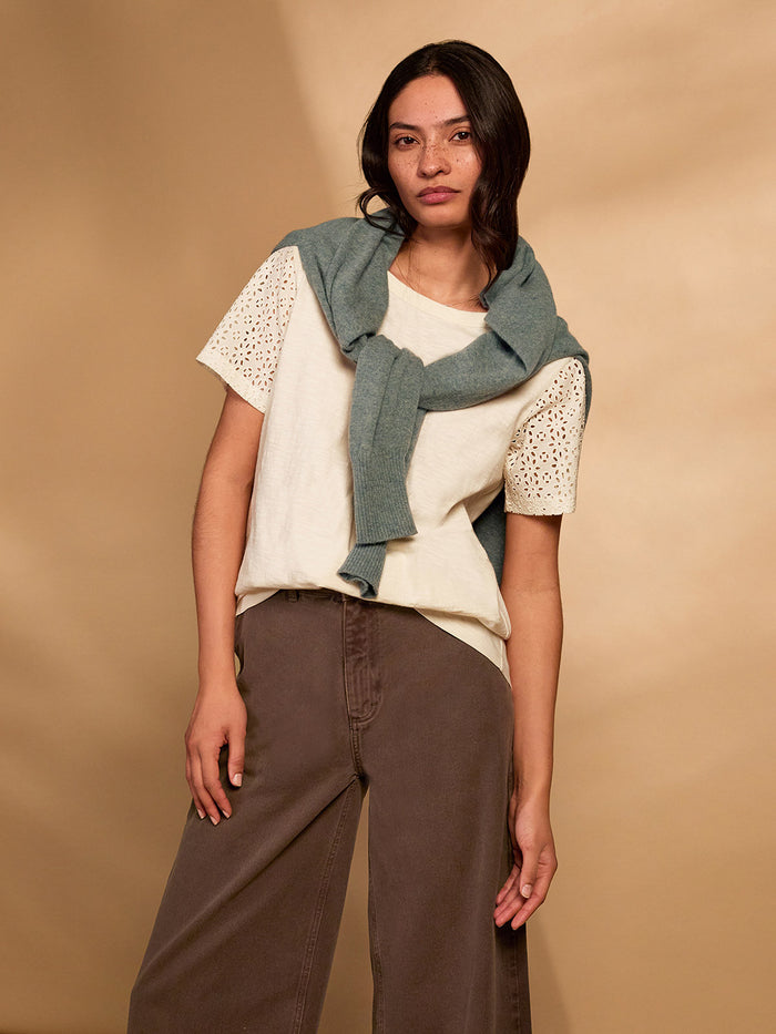 Sleeve Detail T Shirt