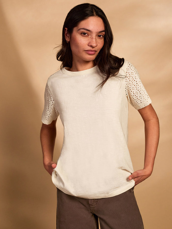 Sleeve Detail T Shirt