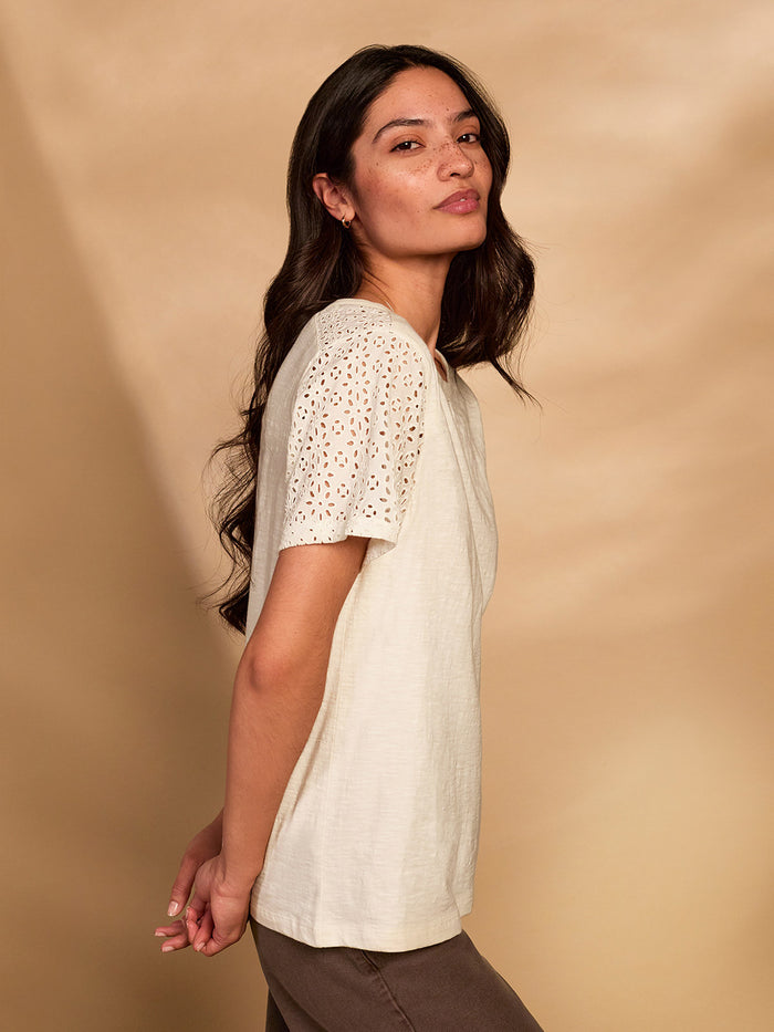 Sleeve Detail T Shirt