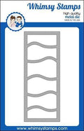 Slimline Waves Die - Whimsy Stamps