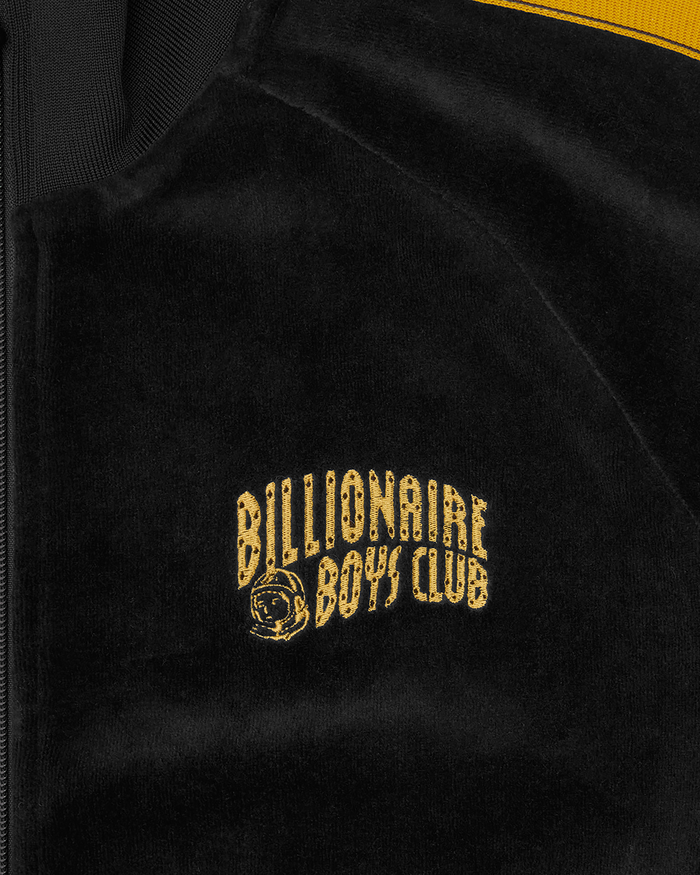 Small Arch Logo Taped Velour Track Top