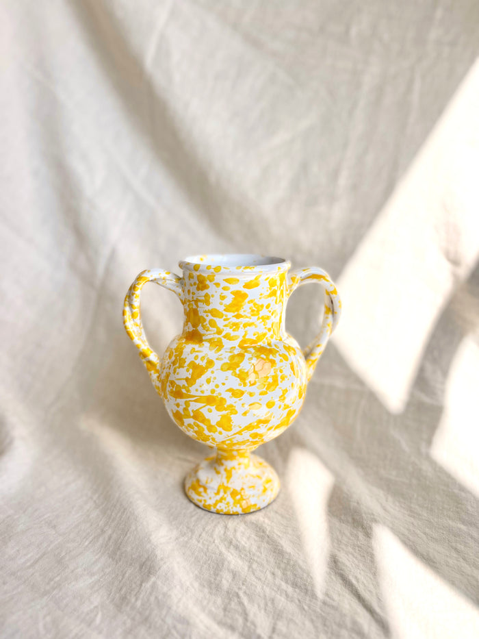 Small Pompeii Amphora Vase - Sunshine