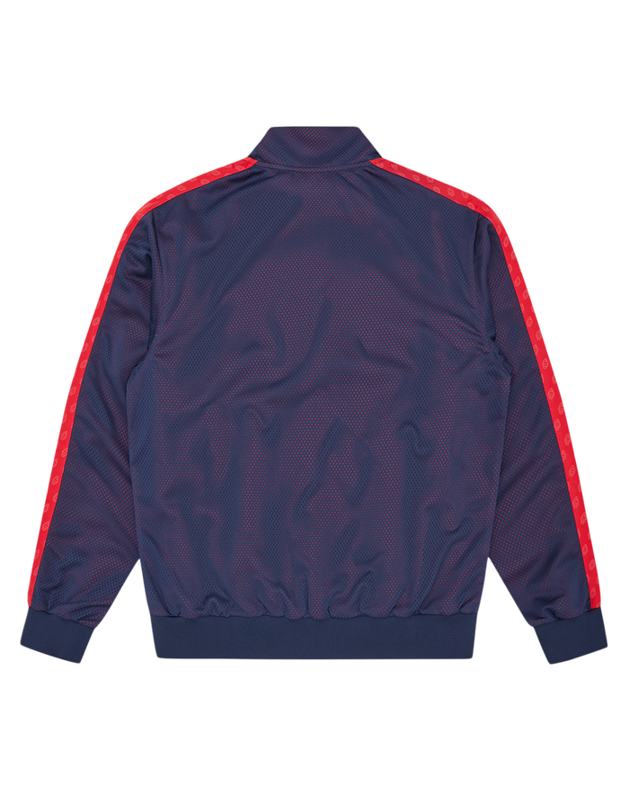 Soft Serve Layered Mesh Track Top