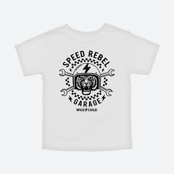 Speed Rebel Garage Toddler Tee