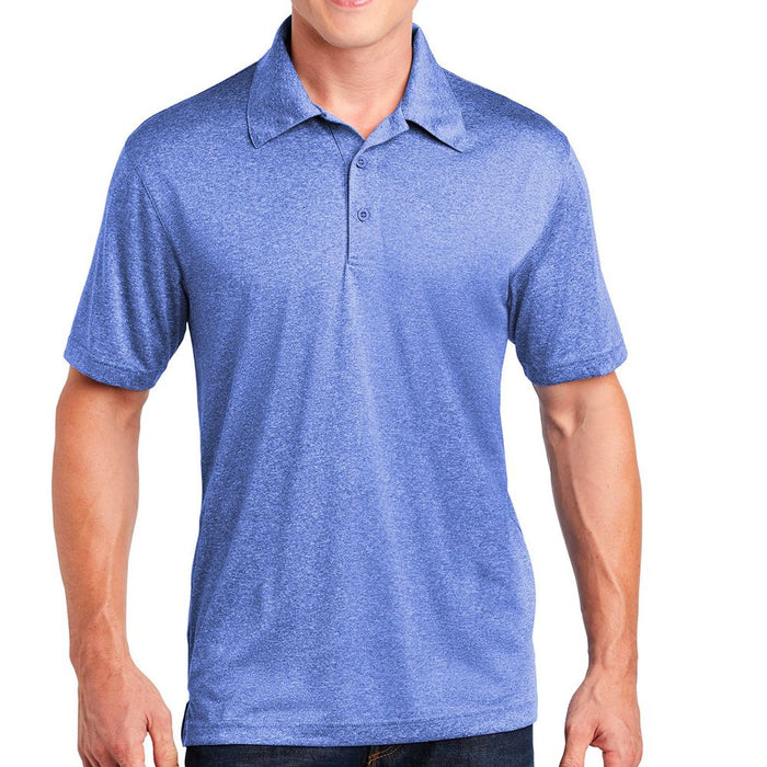 Sport-Tek Heather Contender Polo