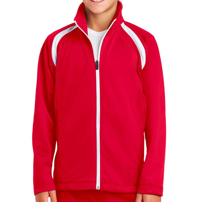Sport-Tek Kids Tricot Track Jacket