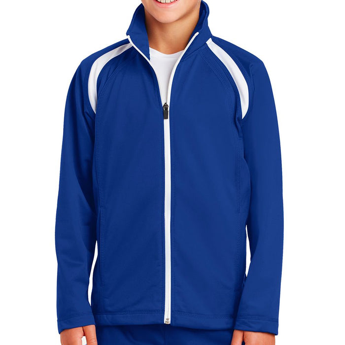 Sport-Tek Kids Tricot Track Jacket