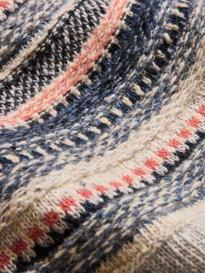 Stitchy Stripe Yoke Jumper