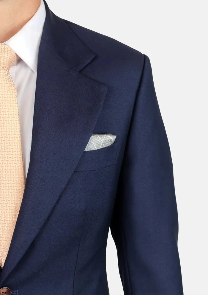 Stratos Blue Mohair Jacket