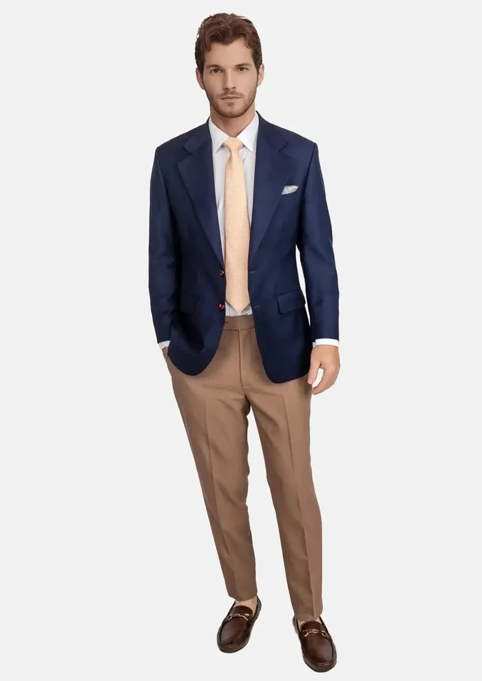 Stratos Blue Mohair Jacket