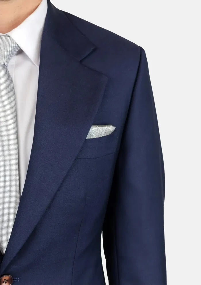 Stratos Blue Mohair Suit
