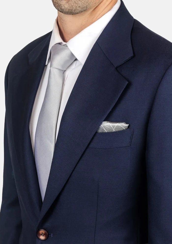 Stratos Blue Mohair Suit