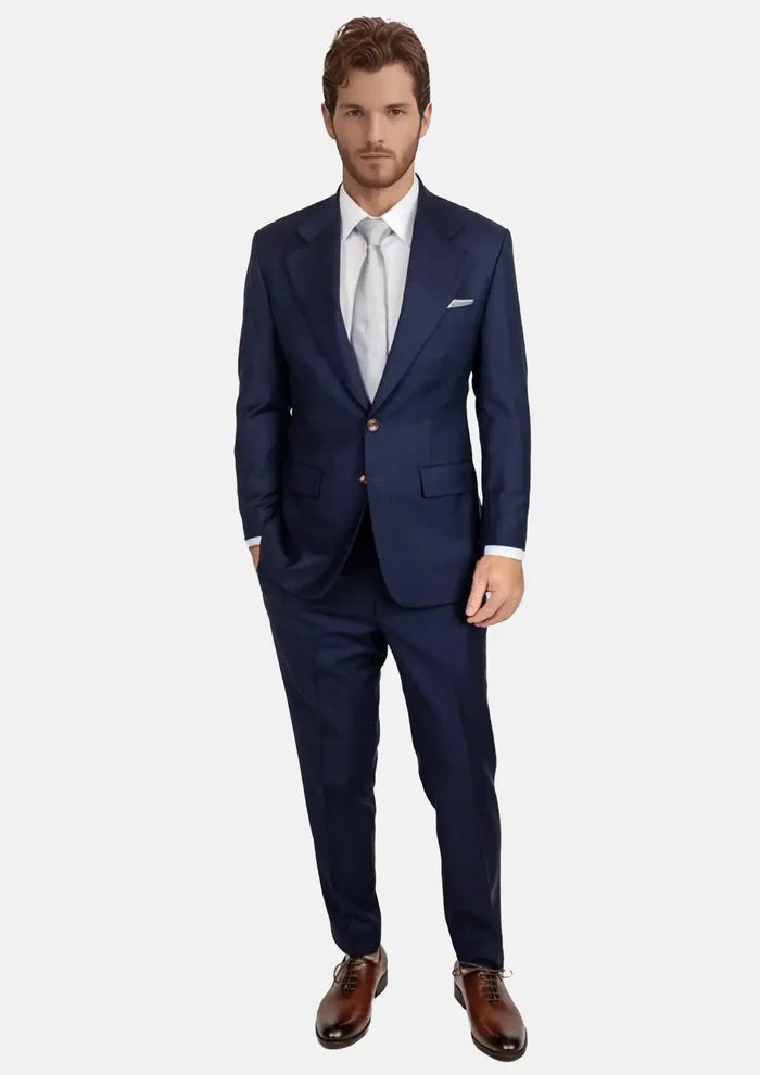 Stratos Blue Mohair Suit