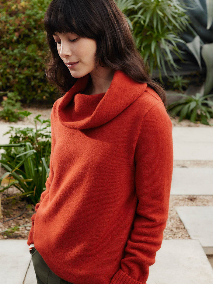 Supersoft Slouchy Cowl Neck Jumper
