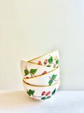 Sweet Berry Soup Bowl ~ S/4