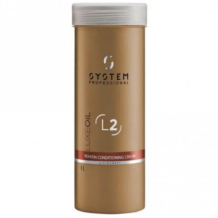 System Professional LuxeOil Keratin Conditioning Cream Conditioner 1000ml - The LTL Shop