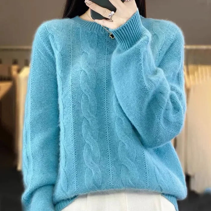 Tanya | Warm Knitted Sweater 🧶