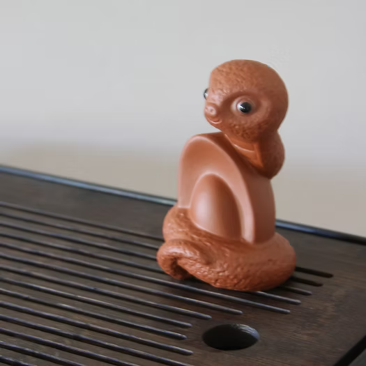 Tea Pet, Clay Snake & Ingot Design