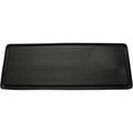 Tea Tray, Geometric Wave Design, Grey