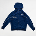 Technical Zip Hoodie - Navy