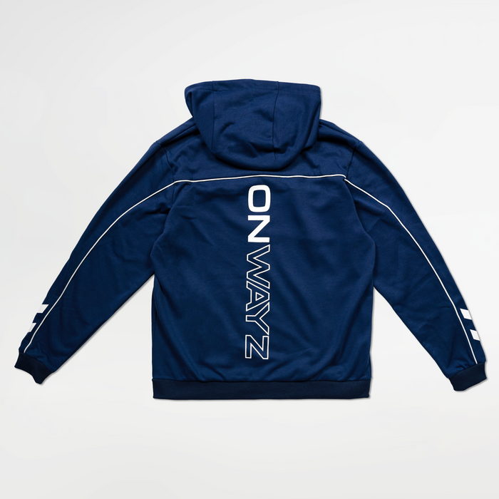 Technical Zip Hoodie - Navy