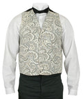 Thackery Vest - Gray Paisley