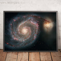 The Whirlpool Galaxy (Messier 51) – Hubble Space Telescope Image