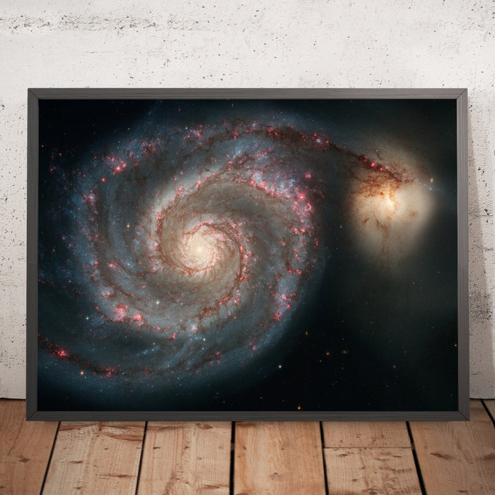 The Whirlpool Galaxy (Messier 51) – Hubble Space Telescope Image