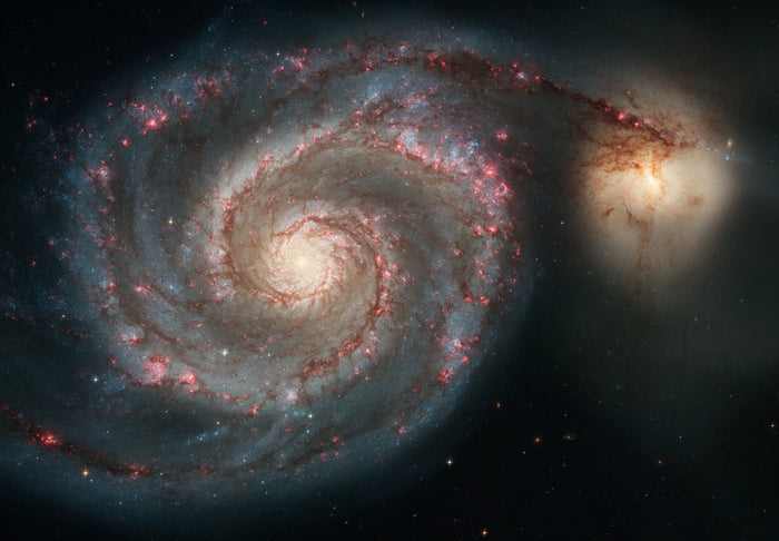 The Whirlpool Galaxy (Messier 51) – Hubble Space Telescope Image