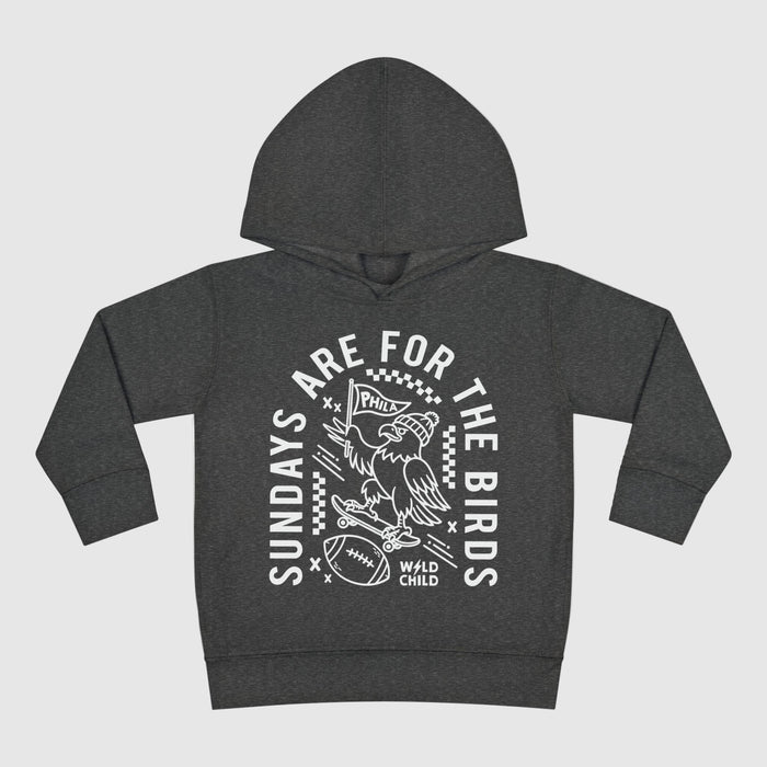 Toddler - Sundays Are For The Birds Pullover Hoodie