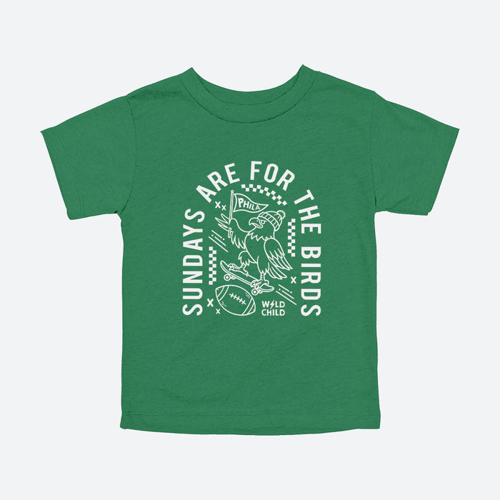 Toddler - Sundays Are For The Birds Tee