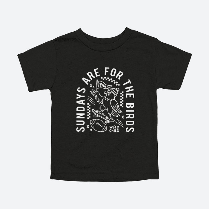 Toddler - Sundays Are For The Birds Tee