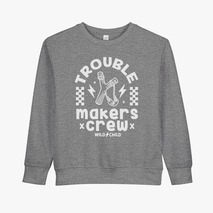 Toddler Trouble Makers Crew Crewneck