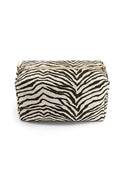 Toilet bag | Zebra print, Greige and Black