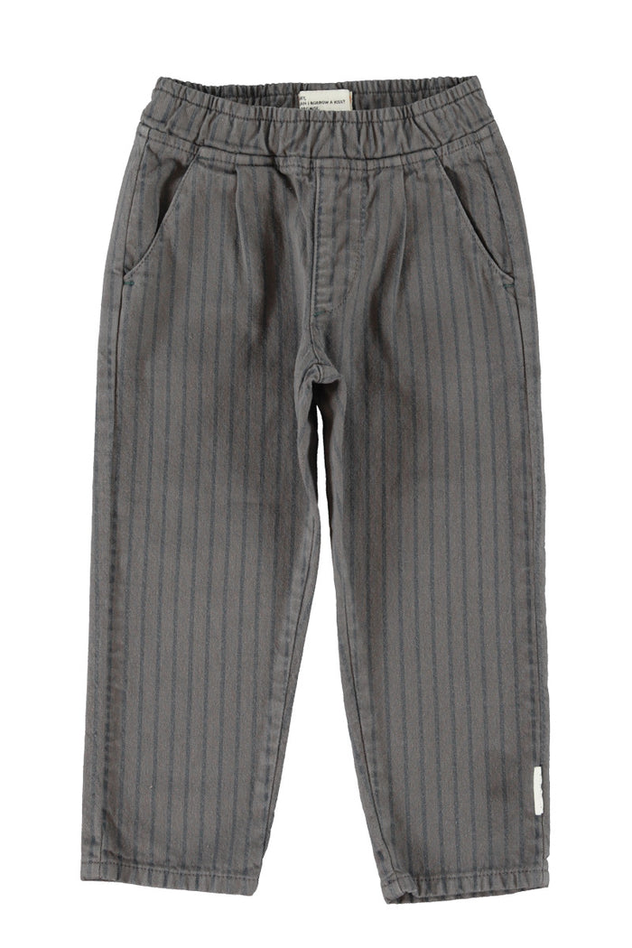 Trousers Grey with Black Stripes