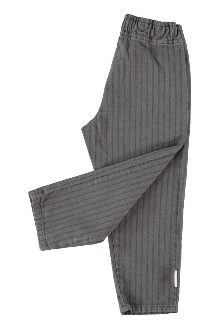 Trousers Grey with Black Stripes