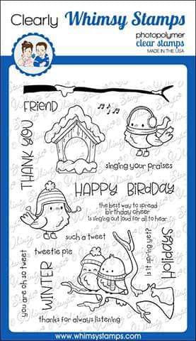 Tweetie Pie Clear Stamps - Whimsy Stamps