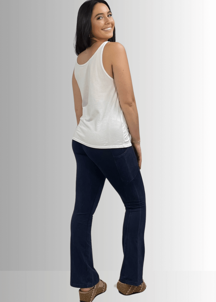 Twenty Four Seven Cotton Tank Top White - RFE Marketing Ventures