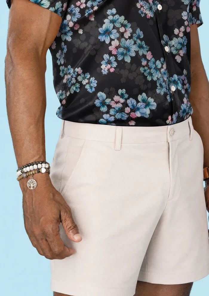 Twilight Garden Silk Shirt - SARTORO