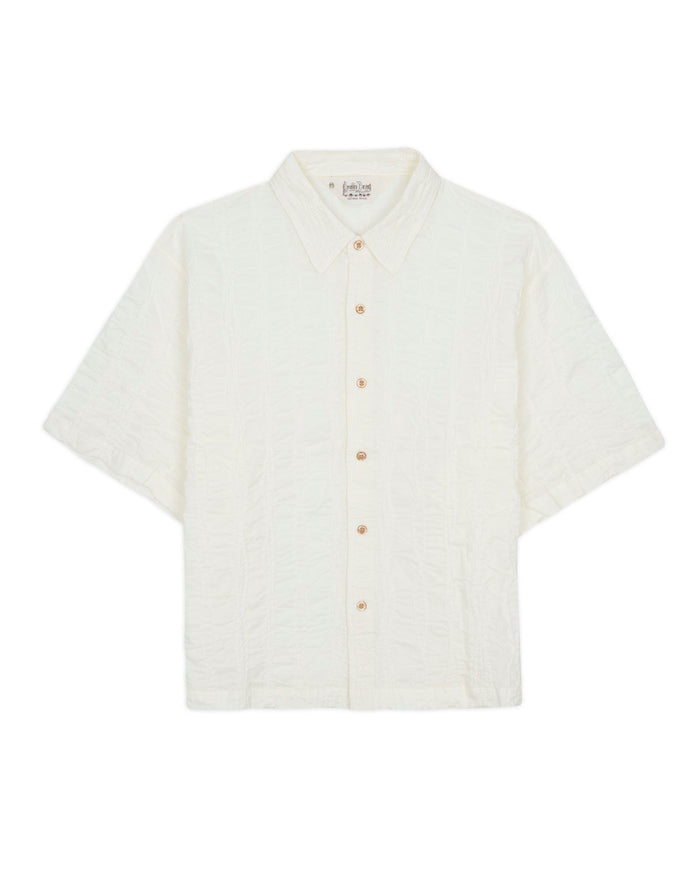 Twisted Piping Shirt - Natural