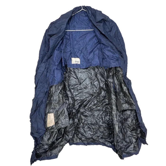 US Air Force Blue Lightweight Raincoat - 40R, Medium, Item 2 - US Air Force Surplus - Rain Jackets