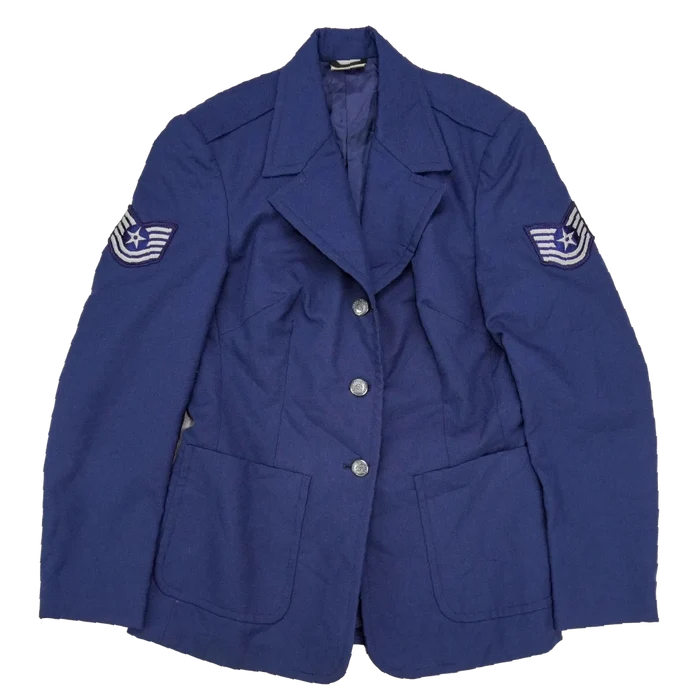 US Air Force Tropical Women's Service Dress Jacket - 11R, Medium - US Air Force Surplus - Field Jackets