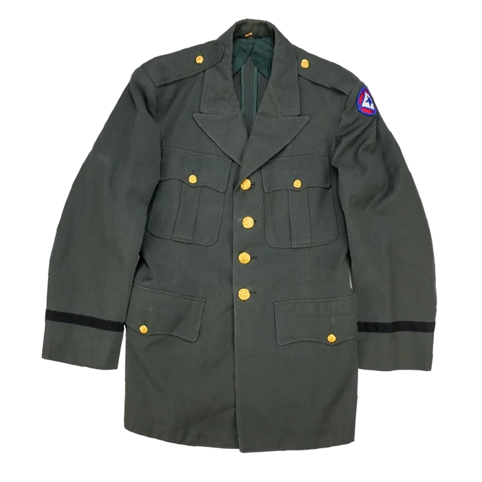 US Army 1950s Officers Service Dress Jacket - 38S, Medium - US Army Surplus - Field Jackets