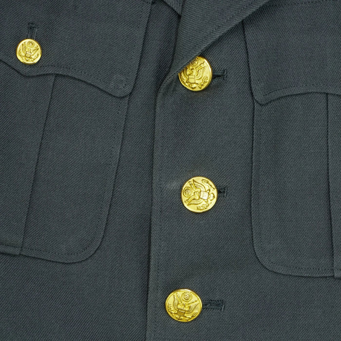 US Army 1950s Officers Service Dress Jacket - 38S, Medium - US Army Surplus - Field Jackets