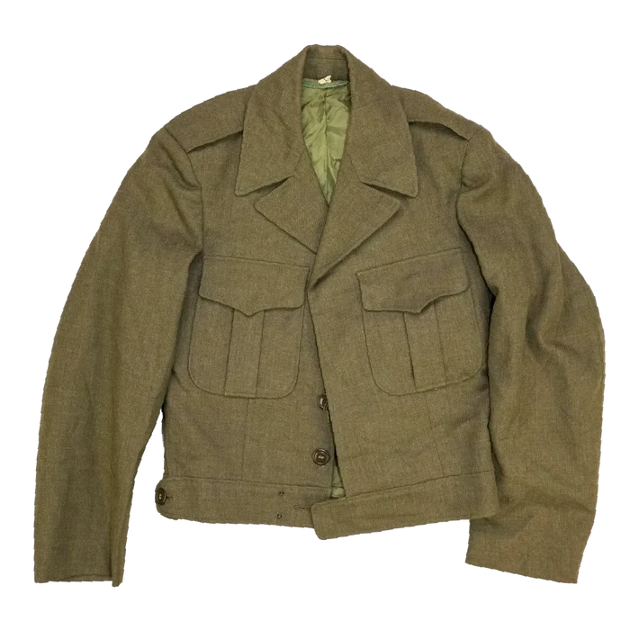 US Army M-1950 Wool Ike Jacket 34L, XSmall - US Army Surplus - Field Jackets