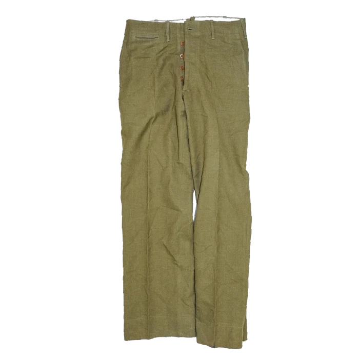US M37 Wool Field Trousers - 28x33, Small - US Army Surplus - Combat Trousers