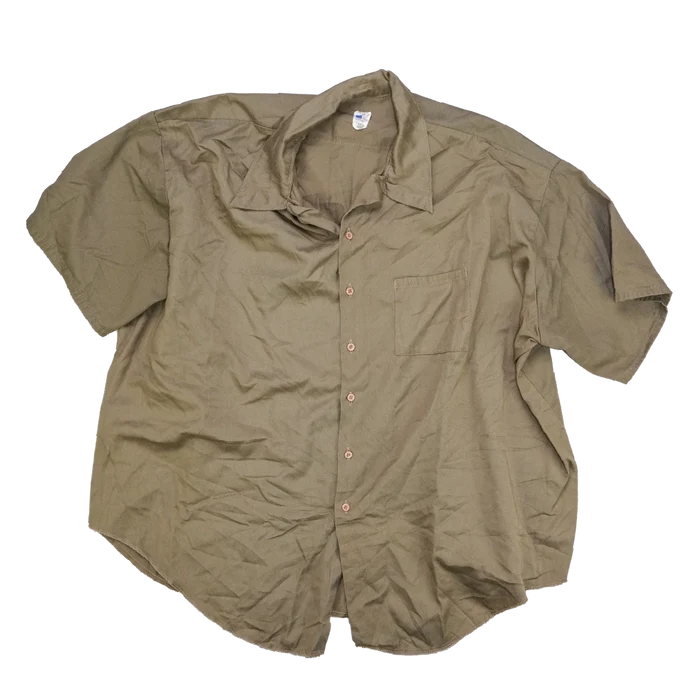 US Made Khaki Short Sleeve Shirt - 5XLarge, Item 3 - Army & Outdoors - Field Shirts