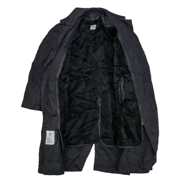 USGI Black All Weather Coat - 42L, Large - US Army Surplus - Great Coats