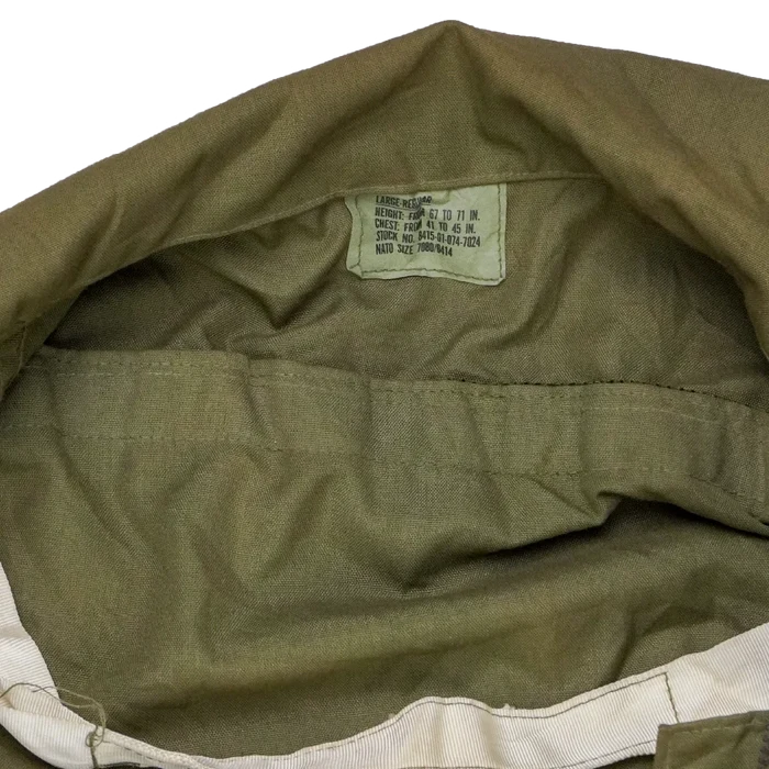 USGI CVC Olive Drab Coveralls - Large Regular - US Army Surplus - Overalls
