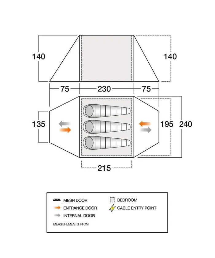 Vango Instant 300 Tent